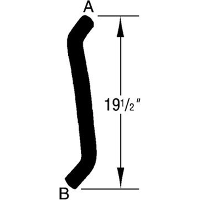 Upper Radiator Or Coolant Hose by DAYCO - 71514 pa3