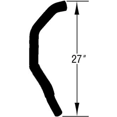 Upper Radiator Or Coolant Hose by DAYCO - 71866 pa4
