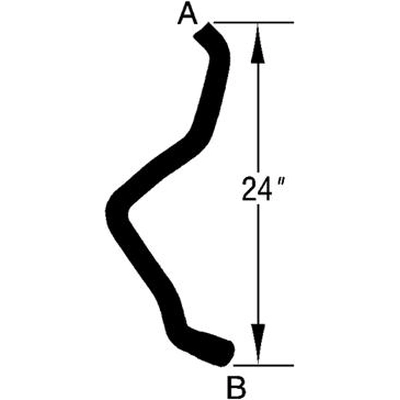DAYCO - 71884 - Upper Radiator Or Coolant Hose pa5