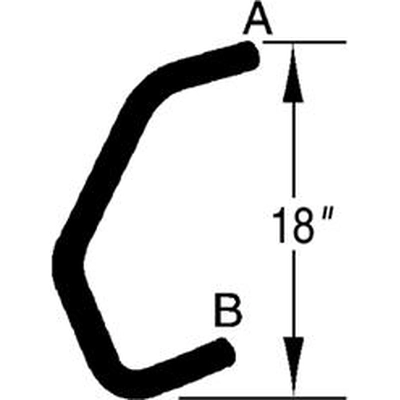 Upper Radiator Or Coolant Hose by DAYCO - 71953 pa3