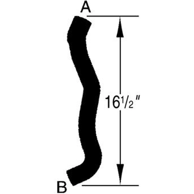 Upper Radiator Or Coolant Hose by DAYCO - 71976 pa4