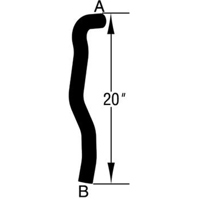 Upper Radiator Or Coolant Hose by DAYCO - 72128 pa3