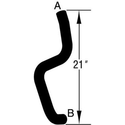 Upper Radiator Or Coolant Hose by DAYCO - 72185 pa4