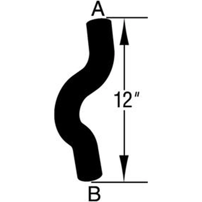 Upper Radiator Or Coolant Hose by DAYCO - 72194 pa4