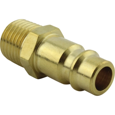 MILTON INDUSTRIES INC - 760 - V-Style 1/4 (M) NPT High Flow Quick Coupler Plug, 10 Pieces (Pack of 10) pa5