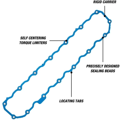 Valve Cover Gasket Set by FEL-PRO - VS50312T pa6