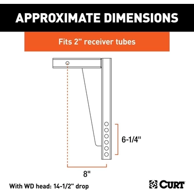 Weight Distribution Shank by CURT MANUFACTURING - 17125 pa4