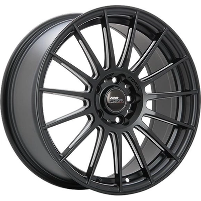 Satin Black - Machined U-Beam Spokes alloy by 720FORM (17x7.5 42.0 mm) pa1
