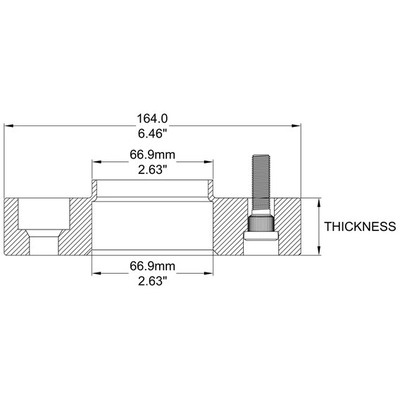 COYOTE WHEEL ACCESSORIES - 51205120HAA669 - Wheel Adapter pa2