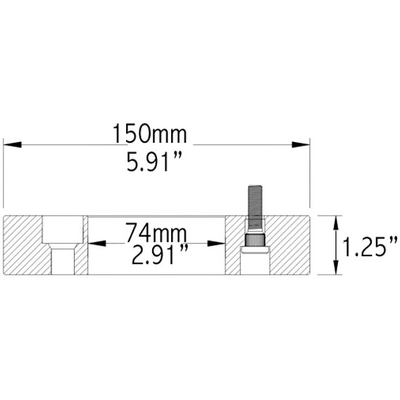 Adaptateur de roue (Pack of 2) by COYOTE WHEEL ACCESSORIES - 54504755450B pa2