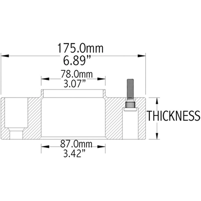 COYOTE WHEEL ACCESSORIES - 61356550HC - Wheel Adapter (Pack of 2) pa2