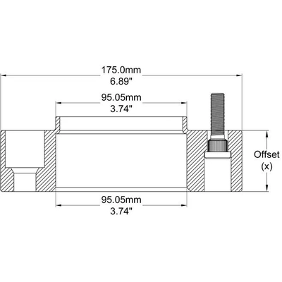 COYOTE WHEEL ACCESSORIES - 65506550HC95 - Wheel Adapter pa1