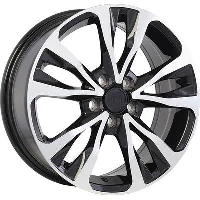 ART - R1261703 - REPLICA 126 Gloss Black With Machined Face Wheel (17x7.0 35mm) pa33