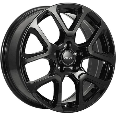 ART - R1271701 - REPLICA 127 Gloss Black Wheel (7x17 45mm) pa2