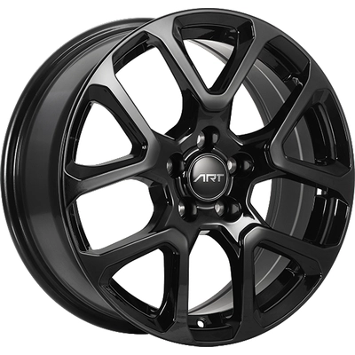 ART - R1271701 - REPLICA 127 Gloss Black Wheel (7x17 45mm) pa3