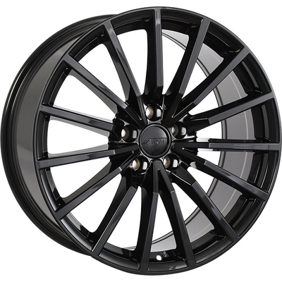 REPLICA 128 Gloss Black Wheel by ART (18x8 40mm) pa1