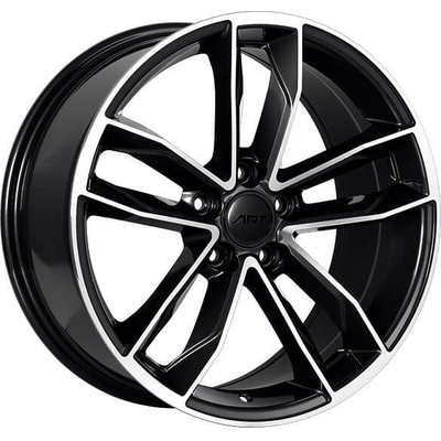 ART - R12918005 - REPLICA 129 Gloss Black Wheel (8x18 35mm) pa2