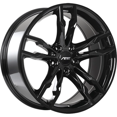 ART - R16518001B - REPLICA 165 Gloss Black Wheel (18x8.0 25mm) pa1