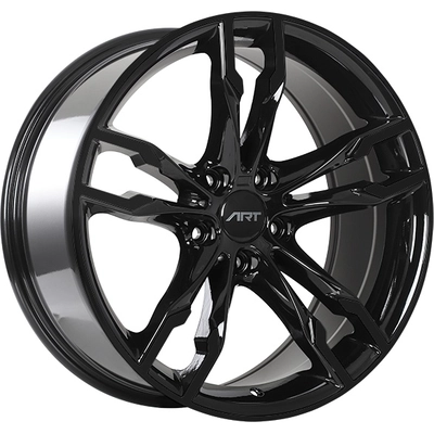 ART - R16518003B - REPLICA 165 Gloss Black Wheel (18x8.0 35mm) pa2