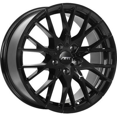 ART - R16618005 - REPLICA 166 Gloss Black Wheel (8x18 25mm) pa2
