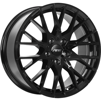 ART - R16618005 - REPLICA 166 Gloss Black Wheel (8x18 25mm) pa3