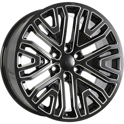 ART - R1762001B - REPLICA 176 Gloss Black - Milled Edge Wheel  (20x9.0 24mm) pa31