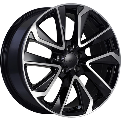 ART - R1791702 - REPLICA 179 Gloss Black - Machined Face Wheel (17x7.5 35mm) pa1