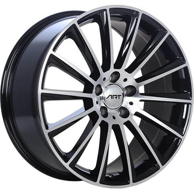 ART - R19419005 - REPLICA 194 Gloss Black - Machined Face Wheel (19x9.0 45mm) pa1