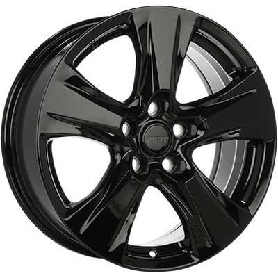 Gloss Black alloy by ART (17x7.0 35.0 mm) pa33
