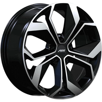 ART - R3091702 - REPLICA 309 Gloss Black - Machined Face Wheel (17x7 40mm) pa32