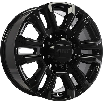 REPLICA 327 Gloss Black Wheel by ART (20x8.5 15mm) pa1