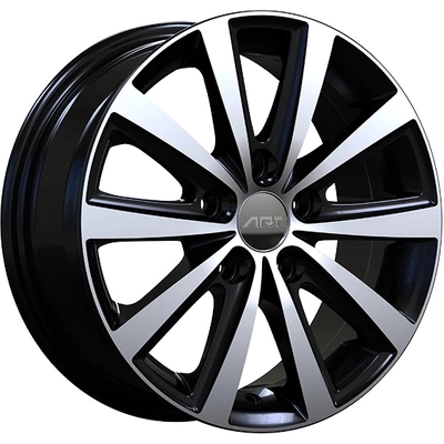 ART - R3351501 - REPLICA 335 Gloss Black - Machined Face Wheel  (15x6.0 38mm) pa31