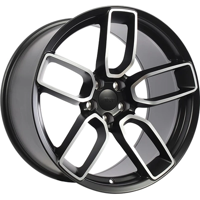 REPLICA 348 Satin Black - Machined Face Wheel by ART (20x9.5 15mm) pa31