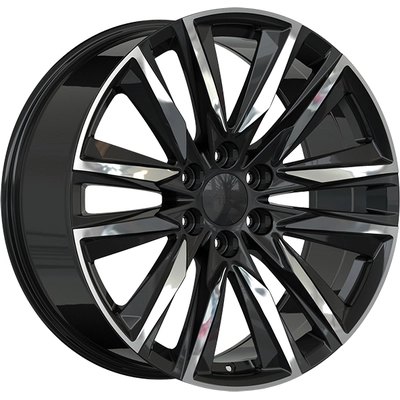 ART - R3542001 - REPLICA 354 Gloss Black Machined Face DURACOAT Wheel (20x9.0 28mm) pa1