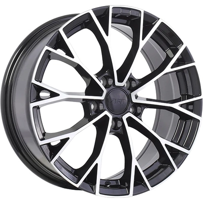 ART - R3821801 - REPLICA 382 Gloss Black - Machined Face Wheel (18x7.5 45mm) pa1