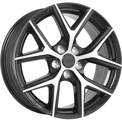 ART - R3831801 - REPLICA 383 Gloss Black - Machined Face Wheel  (18x7.5 45mm) pa1