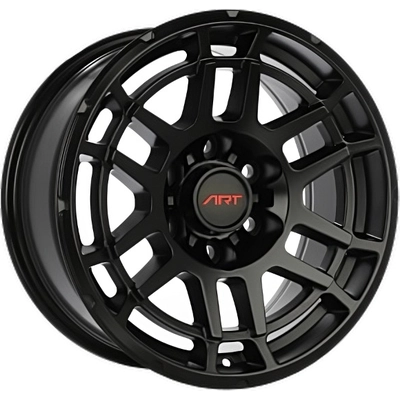 ART - R3931701 - REPLICA 393 Gloss Black - Machined Face Wheel  (17x7.0 45mm) pa1