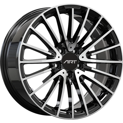 ART - R3961902 - REPLICA 396 Gloss Black - Machined Face Wheel (19x9.5 45mm) pa1