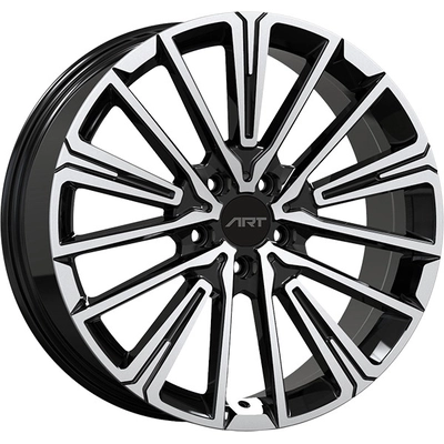 ART - R3972001 - REPLICA 397 Gloss Black - Machined Face Wheel (20x8.0 45mm) pa31