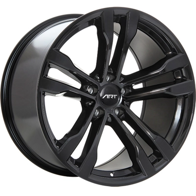 ART - R6220001 - 62 Replica Wheels Gloss Black 20x10 +40 5x120mm 74.1mm pa1