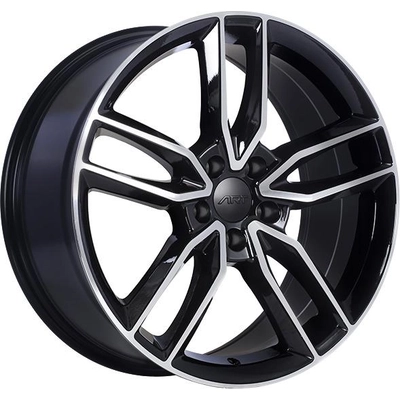 Gloss Black - Machined Face alloy by ART (19x8.5 40.0 mm) pa1