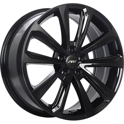 Gloss Black alloy by ART (19x8.0 45.0 mm) pa1