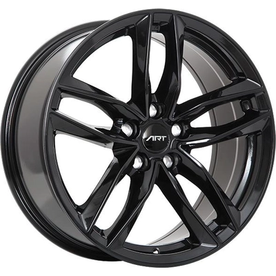 Gloss Black alloy by ART (17x7.5 42.0 mm) pa1