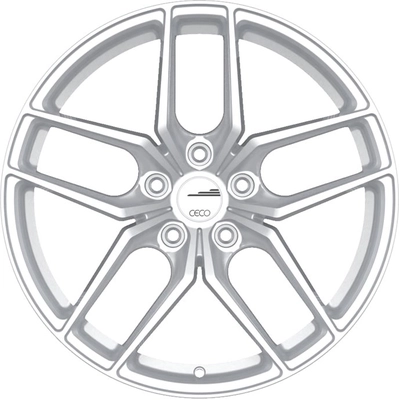 C01 Hyper Silver Wheel by CECO (18x8 40mm) pa2