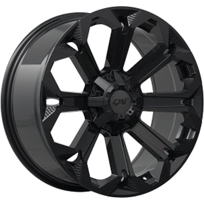 DAI WHEELS - DW1281701 ABYSS Gloss Black Wheel  (17x9.0 12mm) pa1