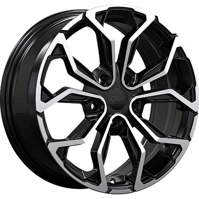 DAI WHEELS - DW1311704 - MUSE Gloss Black - Machined Face Wheel  (17x7.0 45mm) pa1
