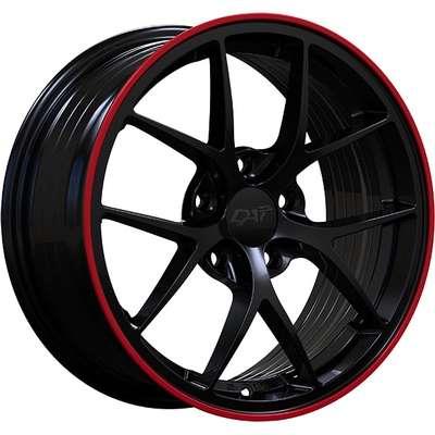 DAI WHEELS - DW1321701 - SKY Gloss Black - Red Line Wheel (17x7.5 40mm) pa32