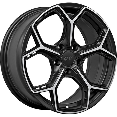 DAI WHEELS - DW1341603 - WIDOW Gloss Black - Machined Face Wheel (16x7.0 40mm) pa2