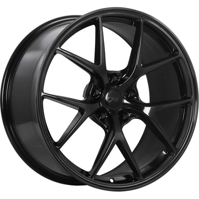 Alliage noir brillant par DAI WHEELS (19x8.5 35.0 mm) pa1