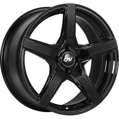 Gloss Black alloy by DAI WHEELS (16x7.0 40.0 mm) pa1